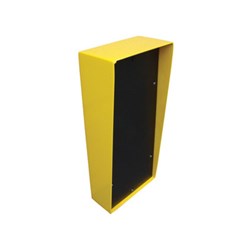 RIK Bollards Single Yellow Rainhood Housing - RIKBOX-YELLOW