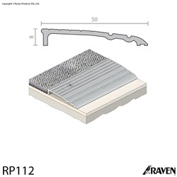 Raven RP112 Threshold Ramp 6x50x1000mm CA - A112C1000