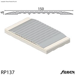 Raven RP137 Threshold Plate 6x150x2000mm CA - A137C2000