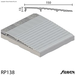 Raven RP138 Threshold Ramp 13x150x1000mm CA - A138C1000