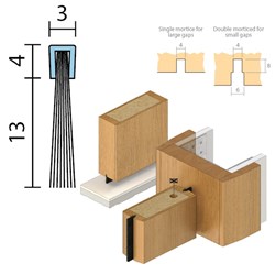 Raven RP2B 3000mm Brush Only 13mm Brush - A2BBO3000