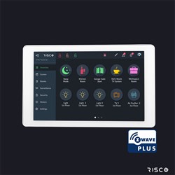 RISCO RisControl Alarm and Smart Home Controller Touchscreen Keypad with Z-Wave Gateway - RP432KPTZAUA