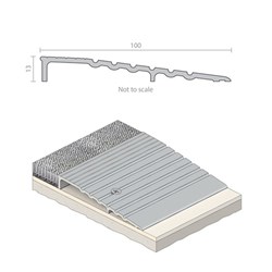 Raven RP77 Threshold Ramp 13x100x3000mm CA - A77C3000