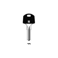 Silca AB64RAP Key Blank with Plastic Head for Abus Padlocks and Bike Locks