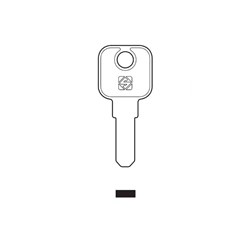 Silca Key Blank for Borg Cam Locks and small dimple key cylinders BOL1
