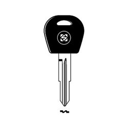Silca DWO5RAP Key Blank with Plastic Head for Daewoo Cars and Machinery
