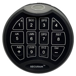 SECURAM SCANLOGIC BASIC - BLACK KEYPAD ONLY