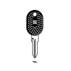 Silca GT10P Key Blank with Plastic Head - *Sold in Box of 25EA*