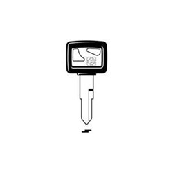 Silca HON39P Key Blank with Plastic Head for Honda Cars