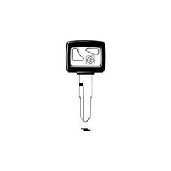 Silca HON39RP Key Blank with Plastic Head for Honda Cars