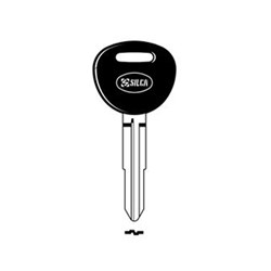 Silca HYN10BP Key Blank with Plastic Head