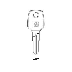 Silca KEY3 Key Blank for Keya Cylinders