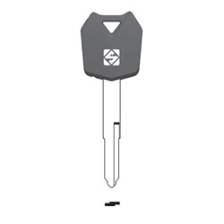 Silca KW14TE Transponder Blank for Kawasaki and other motorbikes or scooters Empty Less Chip