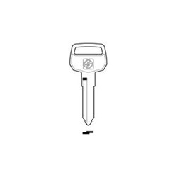 Silca KW8R Key Blank for Kawasaki Motorbikes