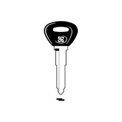 Silca MAZ24REP Key Blank with Plastic Head for Mazda Cars