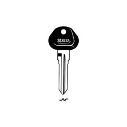 Silca MAZ2RP Key Blank with Plastic Head
