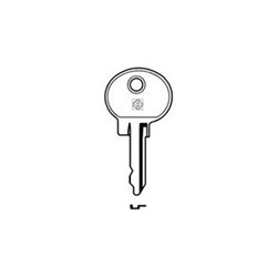 Silca NE6NP Key Blank with Plastic Head