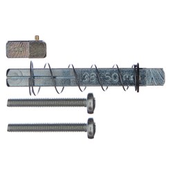 SALTO CENTERED SPLIT 7.6mm SPINDLE F=14.5 (32-37mm DOORS)