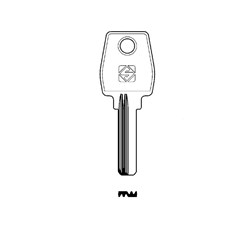 Silca Key Blank (Dimple M-Wave style) for imported cylinders RC22R