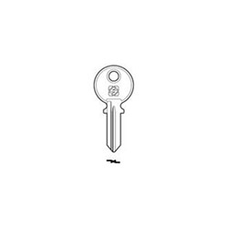 Silca RO10 Key Blank for Ronis Cylinders and Cars