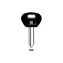 Silca SX6P Key Blank with Plastic Head