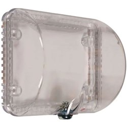 STI Medium Thermostat Protector Flush Mount with Key Lock 127Hx140Wx76Dmm - STI-9105