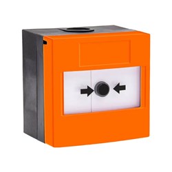 STI Series 11 Waterproof Orange ReSettable Call Point, IP67 - WRP2-O-11
