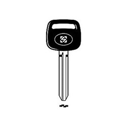 Silca TOY43RP Key Blank with Plastic Head for Toyota Cars