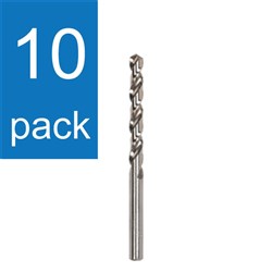 Sutton Silver Bullet Jobber Drill Bit HSS, Bulk Pack of 10, 6.5mm Diameter - D1010650