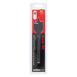 Sutton SupaBore Spade Bit, 32.0mm Diameter - D5013200