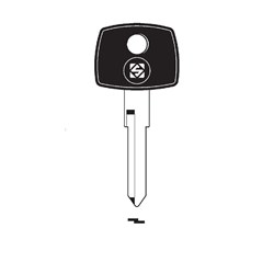 Silca YM15TE Transponder Key Blank for Dodge, Mercedes, Volkswagen Cars and Trucks Empty Less Chip