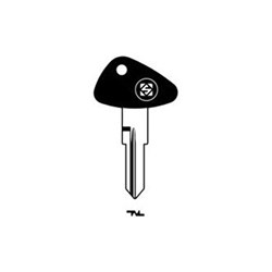 Silca ZD28RFP Key Blank with Plastic Head