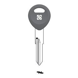 Silca ZD40RDP Key Blank with Plastic Head