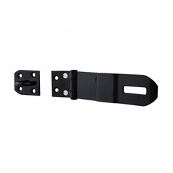 TOKOZ LRG HASP & STAPLE P110/I/190 (190mm x 56mm) BLK DP