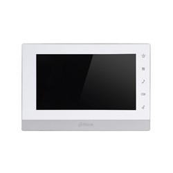 Dahua 2-Wire IP 7inch TFT Touch Screen Indoor Monitor, White
