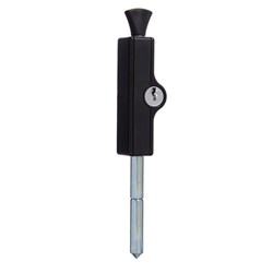 Whitco Patio Bolt with 29mm Extended Bolt in Black - W2207517C4
