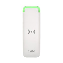 SALTO XS4 Mullion Reader MIFARE DESFire + Bluetooth LE + HSE in White