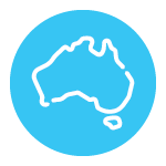 Australia-wide coverage icon