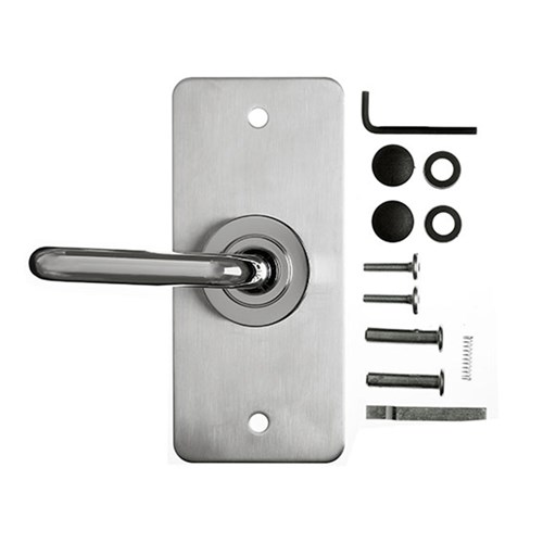 ADI 2 Point Locking Bar Spare Part External Lever Handle on Plate Kit to suit LB702-1 - 04141019