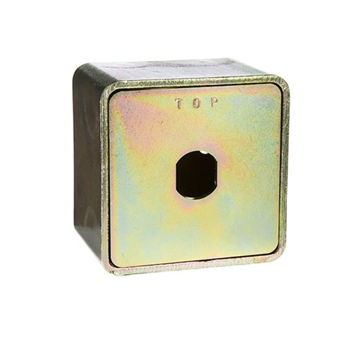 ADI Key Box to suit Standard 16mm Cam Lock, 75x75x50mm, Supplied Without Cam Lock - KB0898