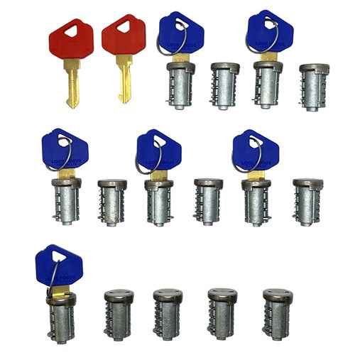 LOCK FOCUS BARREL KIT-15 & ASSY KEY