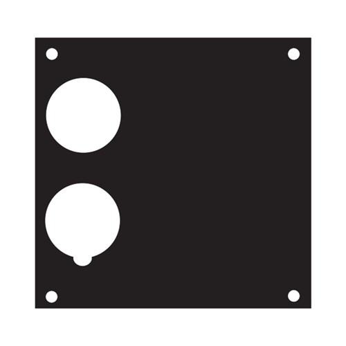 BDS Packer to suit Lockwood 200 Series Artifact Furniture 6mm Black Acrylic - 09351233