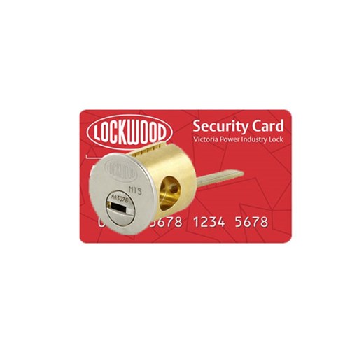 LOCKWOOD VPIL 201 MT5+ CYL SC 201PI2MT5+SC KD (1xKEY 1xCARD)