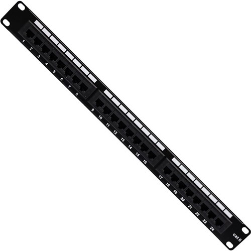 Datatek 24 Port CAT6 Rack Mountable Patch Panel - 23MDPP246