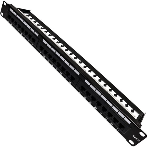 Datatek 24 Port CAT6 Rack Mountable Patch Panel - 23MDPP246