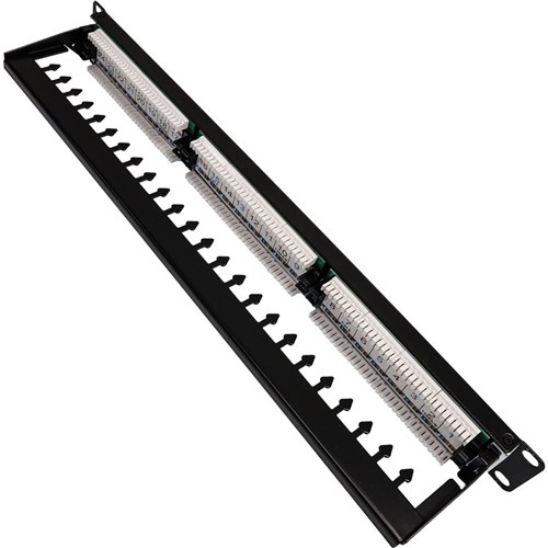 Datatek 24 Port CAT6 Rack Mountable Patch Panel - 23MDPP246