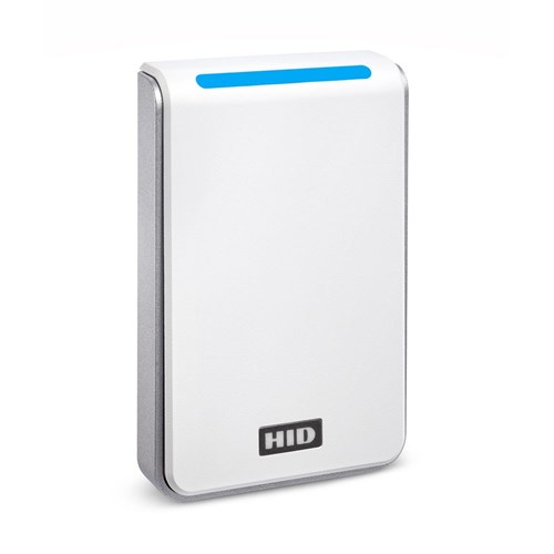 HID Signo 40 Series Reader White Smart Profile with Pigtail Connection - 40NWS-02-000000