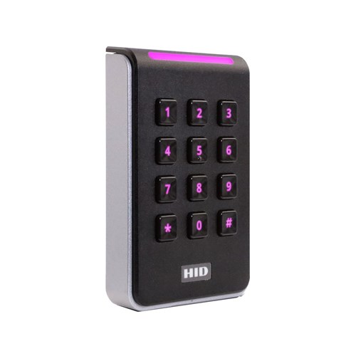 HID Signo 40T Series Keypad Reader SEOS Profile with Terminal Strip Connection - 40TTKS-01-000000