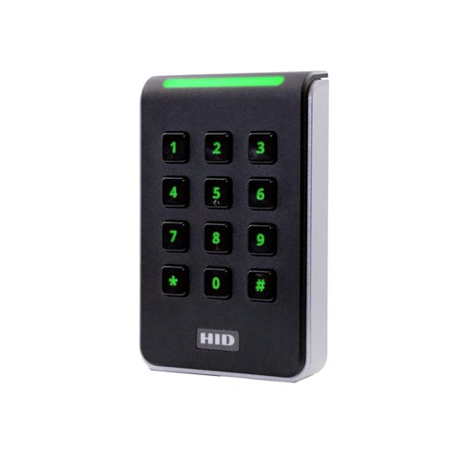 HID Signo 40T Series Keypad Reader SEOS Profile with Terminal Strip Connection - 40TTKS-01-000000