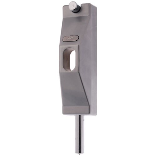 ADI 5004 Lockable Bolt in Satin Chrome, Less Cylinder - 5004SCLC